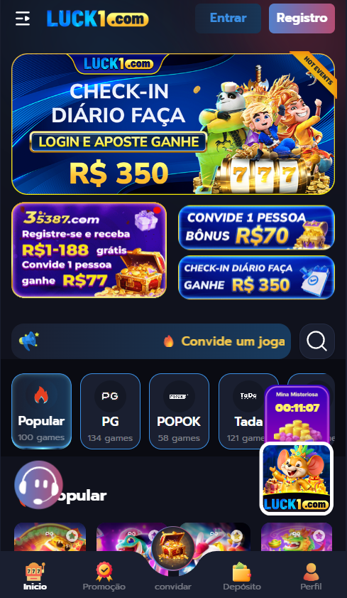 luck1.com Game Mobile App