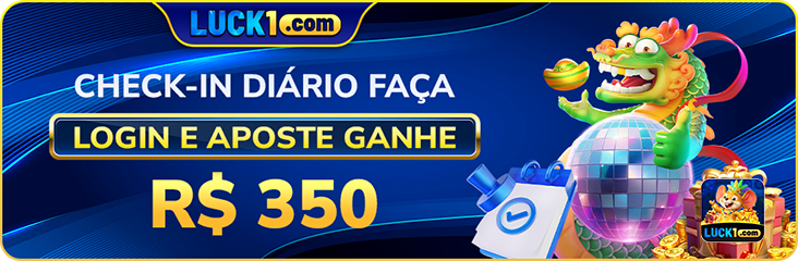 CHECK-IN DIARIO FACA LOGIN E APOSTE GANHE R$ 350